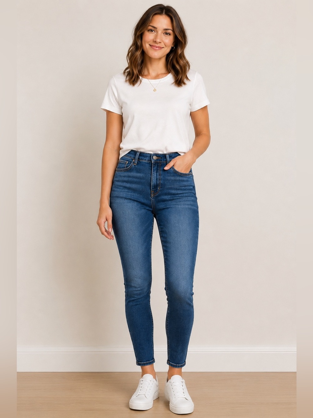 Universal Thread High Rise Jeggings Jeans 6/28S Short Blue